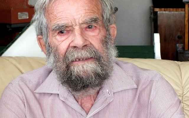  Bill Clarke op sy 90ste verjaardag